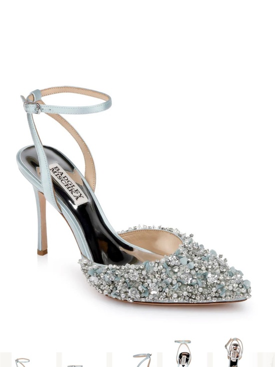 Badgley Mischka Shoes - Badgley Mischka Nicolitie Crystal Heel
